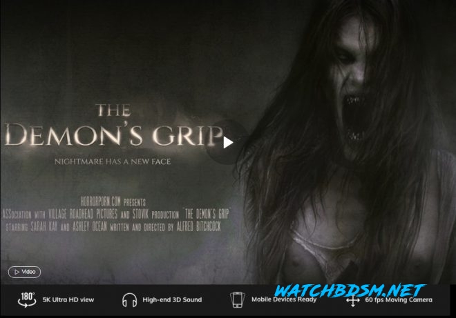 The demon’s grip in 180° (X Virtual 64) - UltraHD/2K - X Virtual, Horror Porn