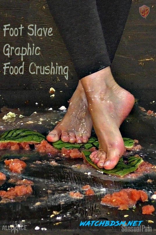 Foot Slave Graphic Food Crushing | Abigail Dupree - FullHD - SENSUAL PAIN