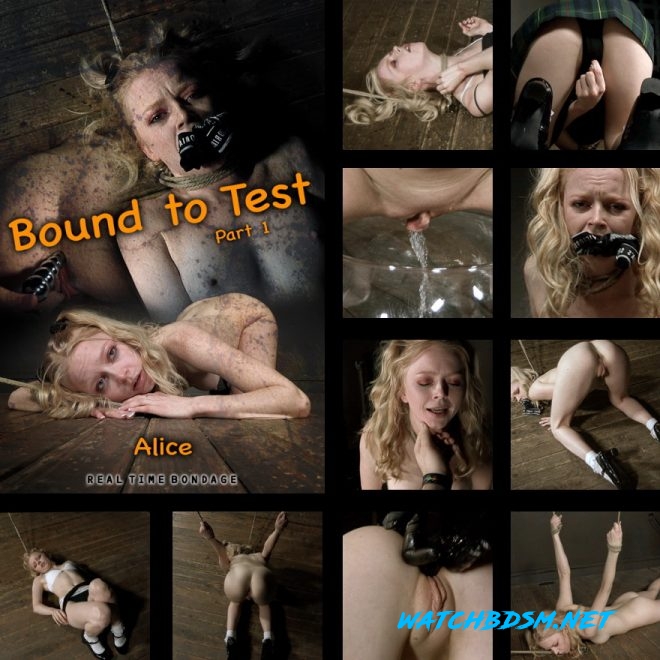 Alice - Bound to Test | Alice tests her boundaries. - HD - REAL TIME BONDAGE