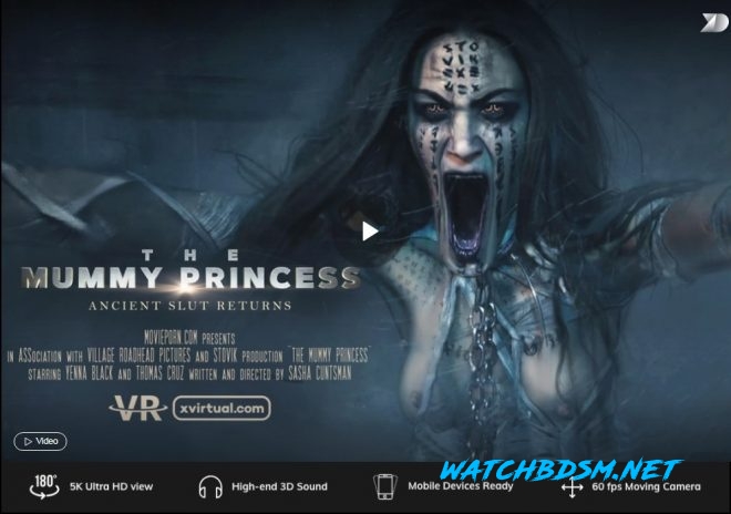 : The Mummy Princess in 180° X - UltraHD/2K - X Virtual, Movie Porn