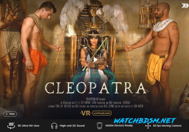 : Cleopatra in 180° X (Virtual 32) – (4K) – VR - UltraHD/2K - X Virtual, Creative Porn