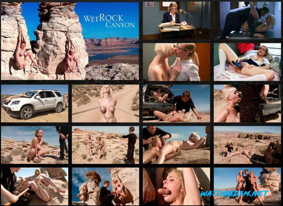 Danny Wylde , Cherry Torn,Penny Pax - FEATURE SHOOT : WET ROCK CANYON - HD - HogTied